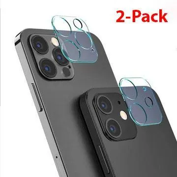 2-pakning herdet glass linsebeskyttelse for iPhone 13 Pro/Pro Max