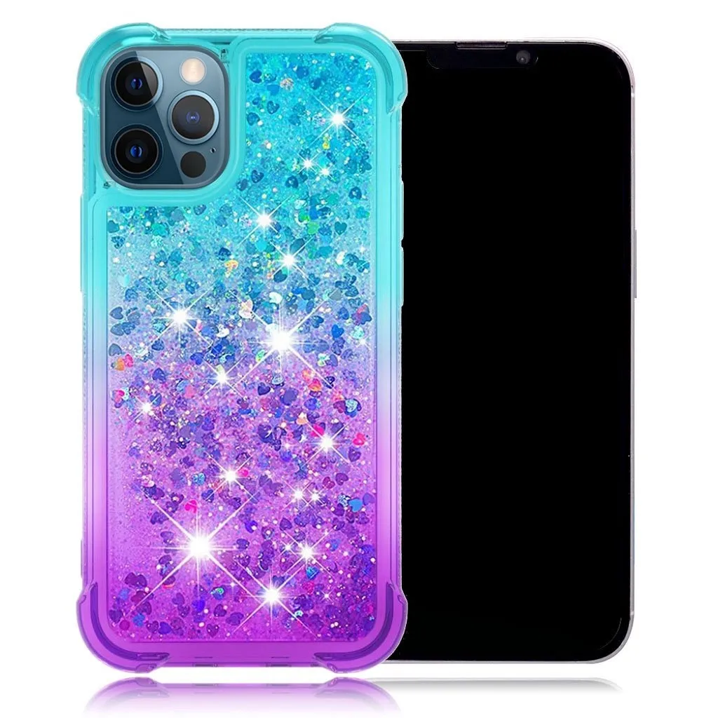 Princess iPhone 13 Pro deksel - Himmelblå / Lilla