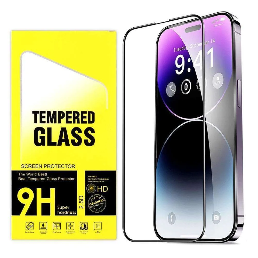 2 stk Herdet glass iPhone 14 Pro Max - Skjermbeskytter
