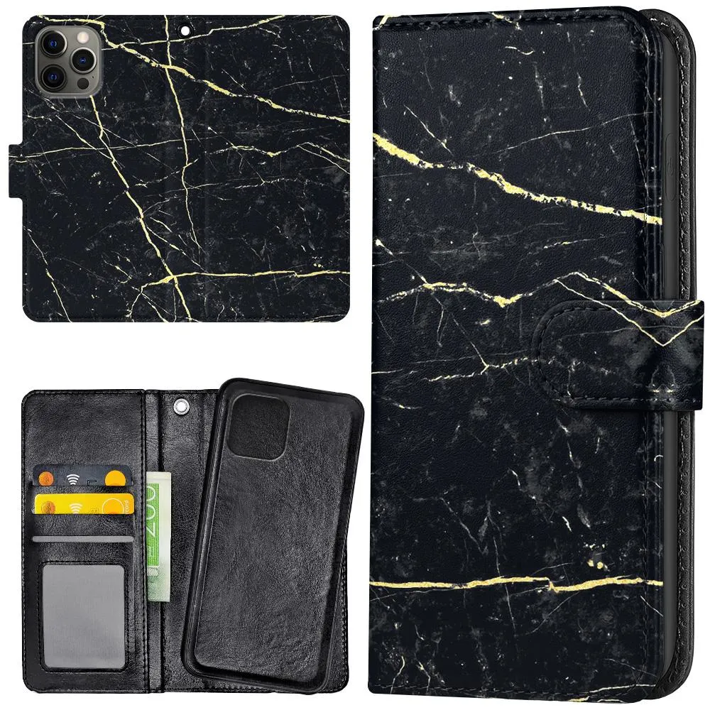 iPhone 14 Pro Max - Lommebok Deksel Marmor