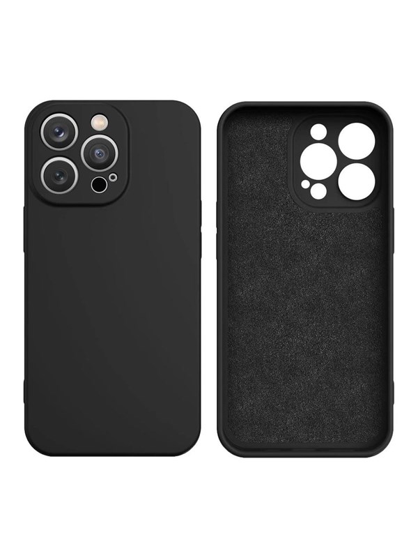 Hurtel Silicone Case for Samsung Galaxy A15 - Black