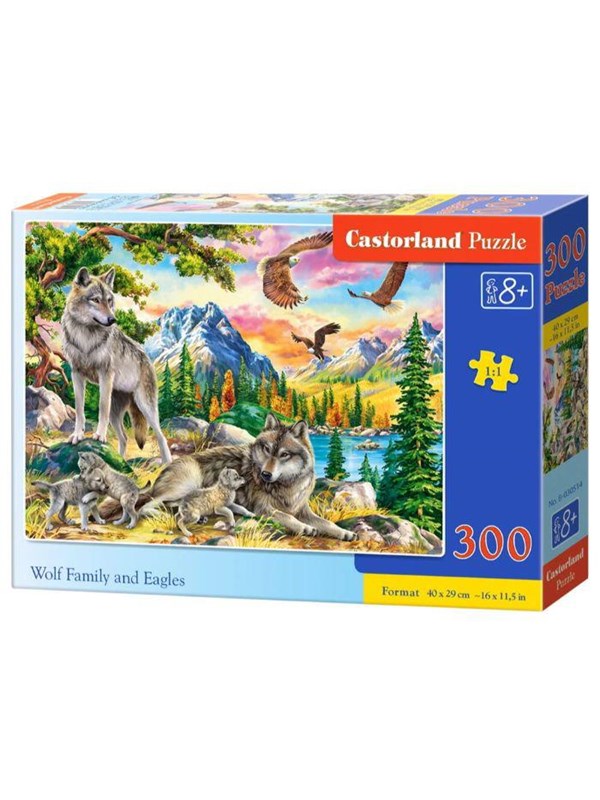 Castorland Ulvefamilien 300 brik