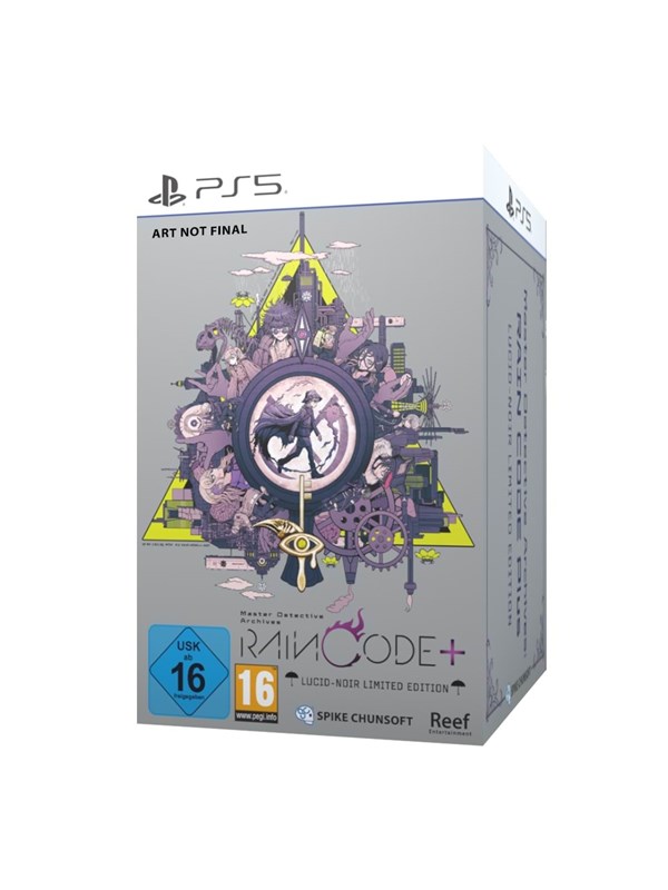 Master Detective Archives: RAIN CODE Plus (Lucid-Noir Limited Edition) - Sony PlayStation 5 - Action/Adventure