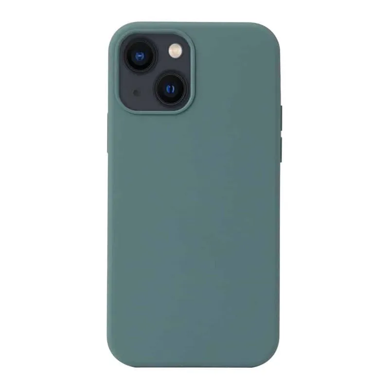 Liquid silikon deksel til Apple iPhone 15 Plus - Pine Green