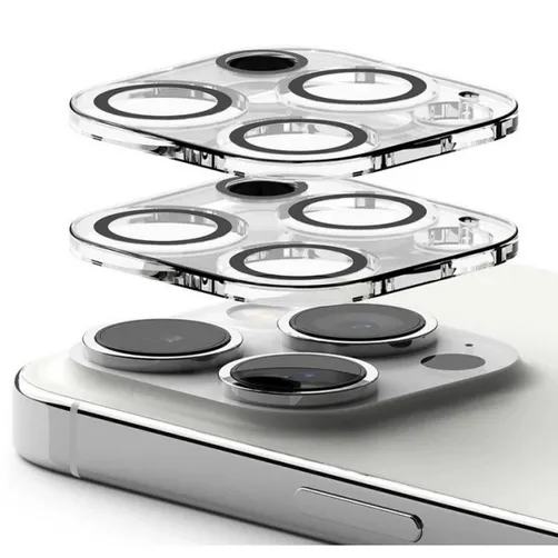 2-Pack iPhone 15 Pro Max Lens Protector i herdet glass