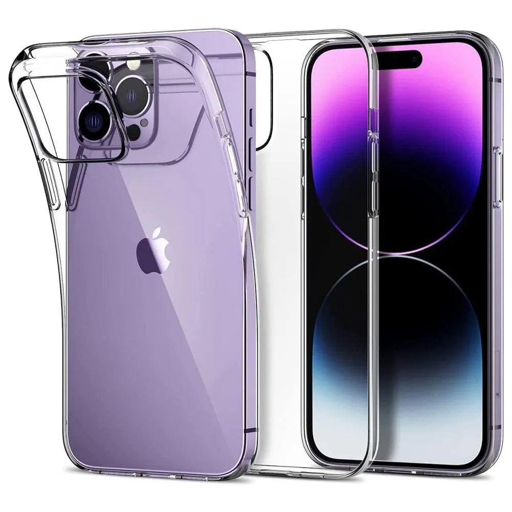2-pak iPhone 15 Pro - Silikondeksel TPU - Slank