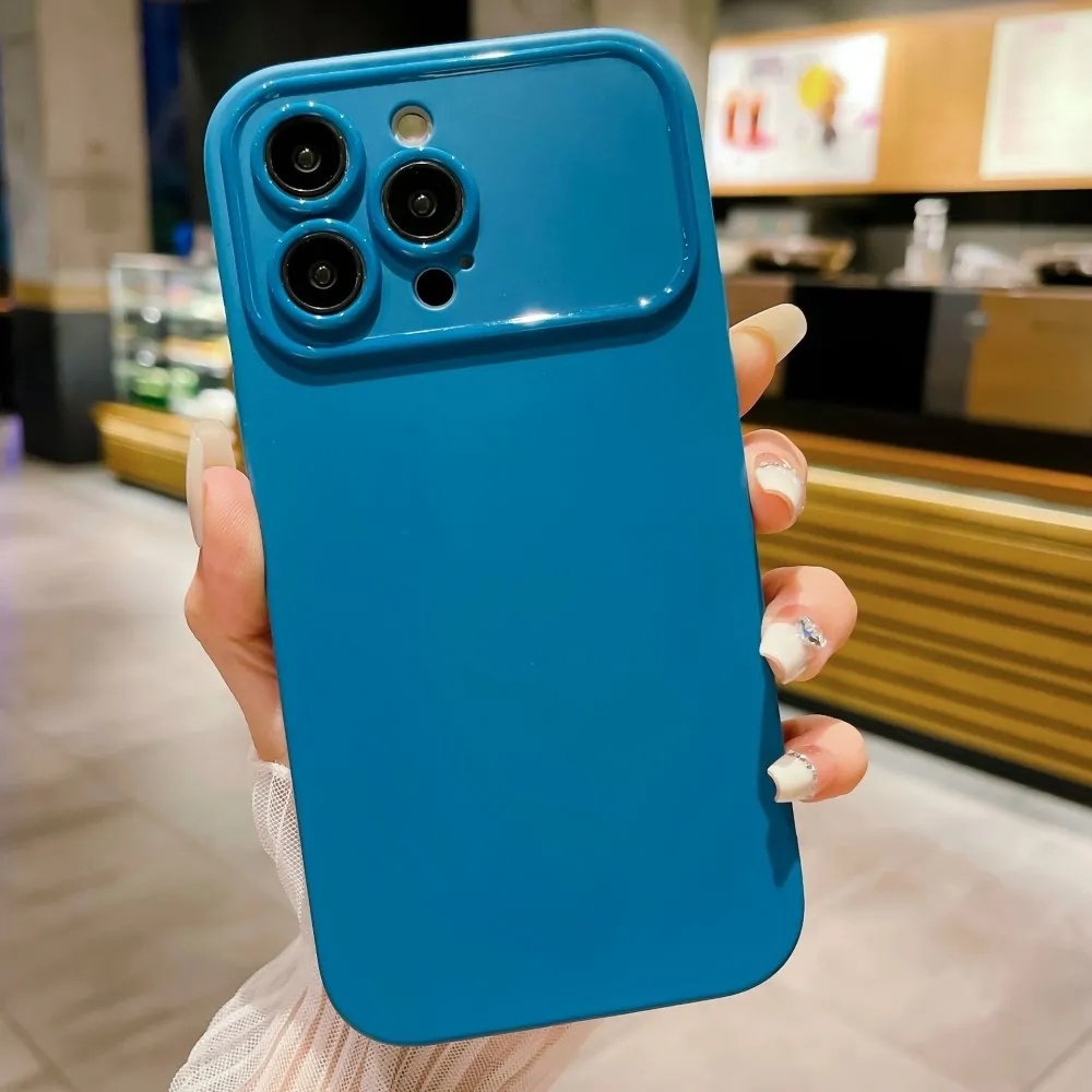 Slim - Fit TPU Telefondeksel til iPhone 15 Deksel - Blå