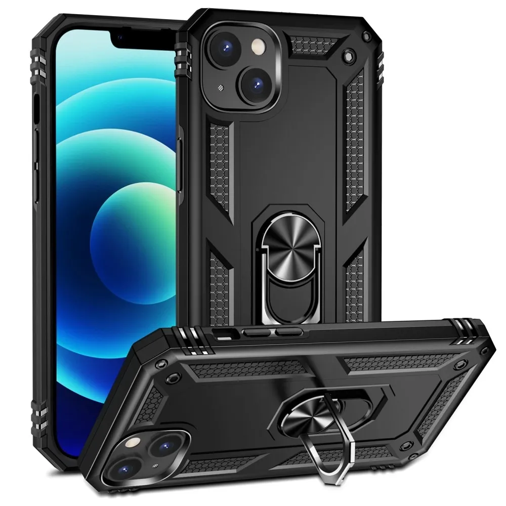Bofink Combat iPhone 15 Etui - Svart