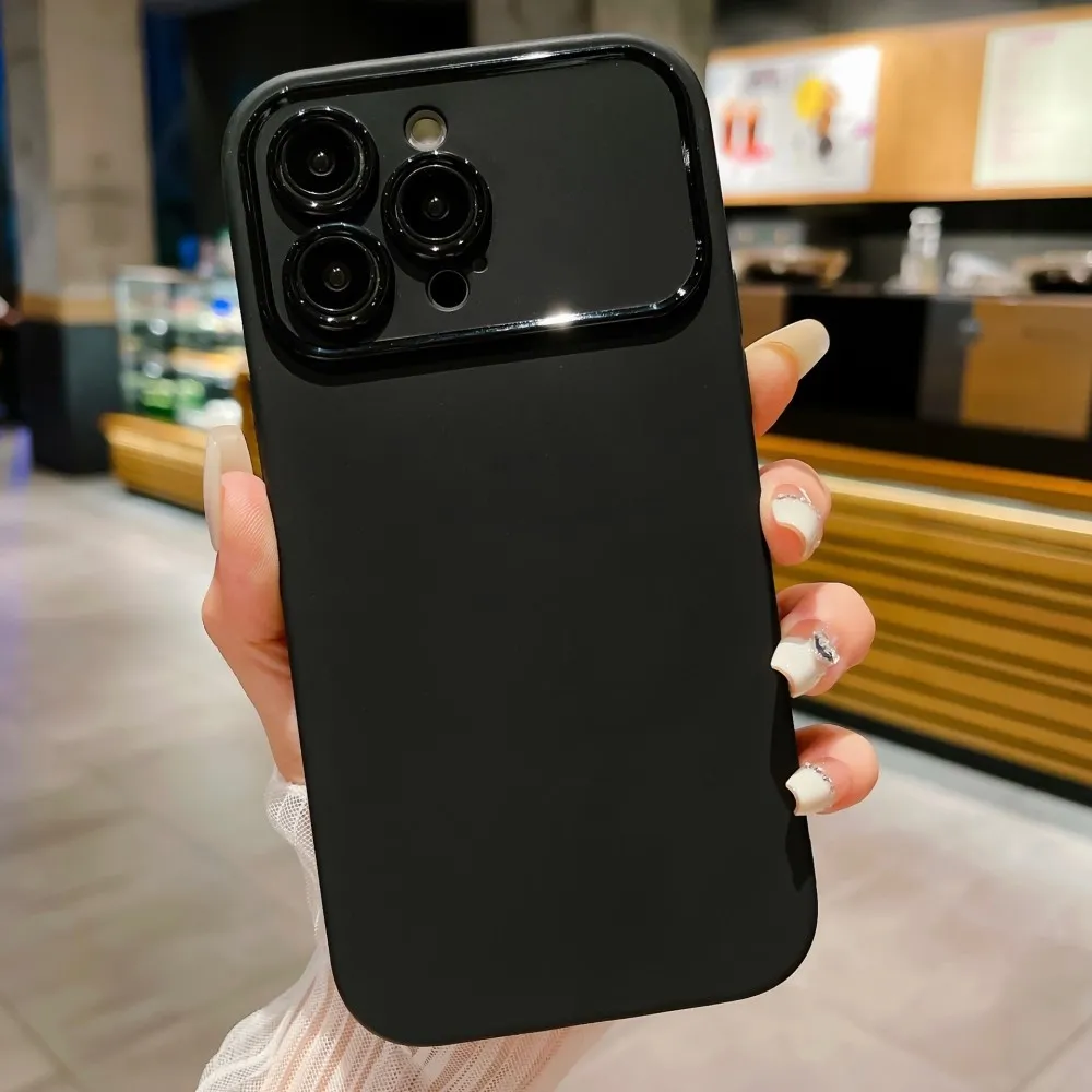 Slim - Fit TPU Telefondeksel til iPhone 15 Deksel - Svart