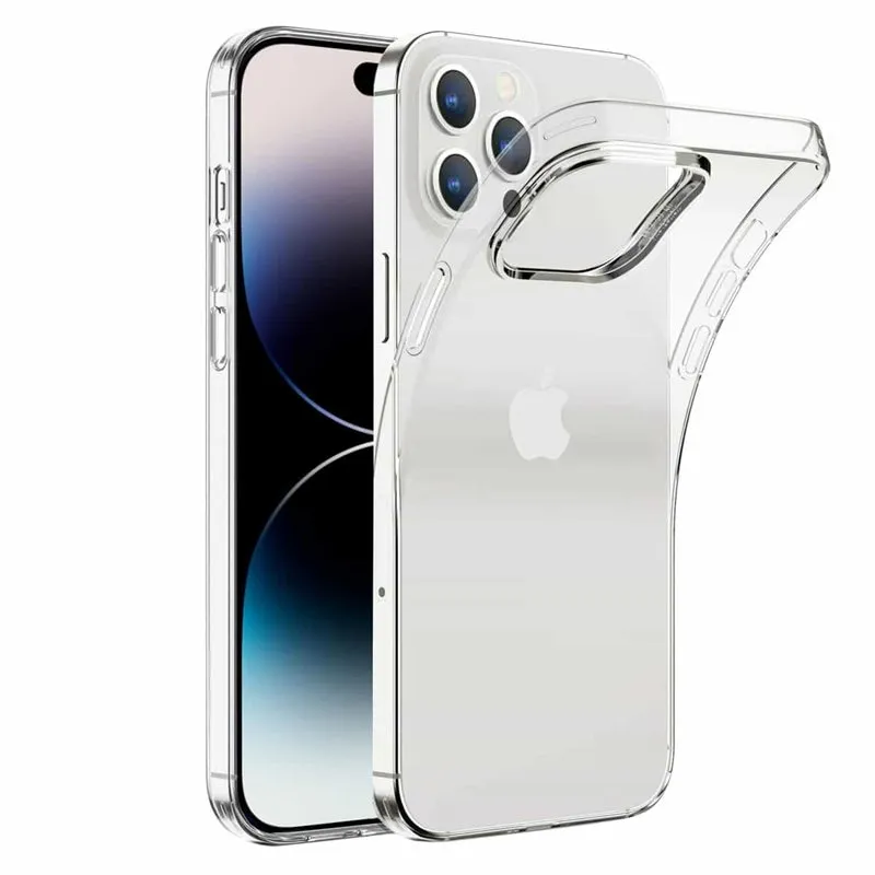 Silikondeksel gjenomsiktig til Apple iPhone 16 Pro Max
