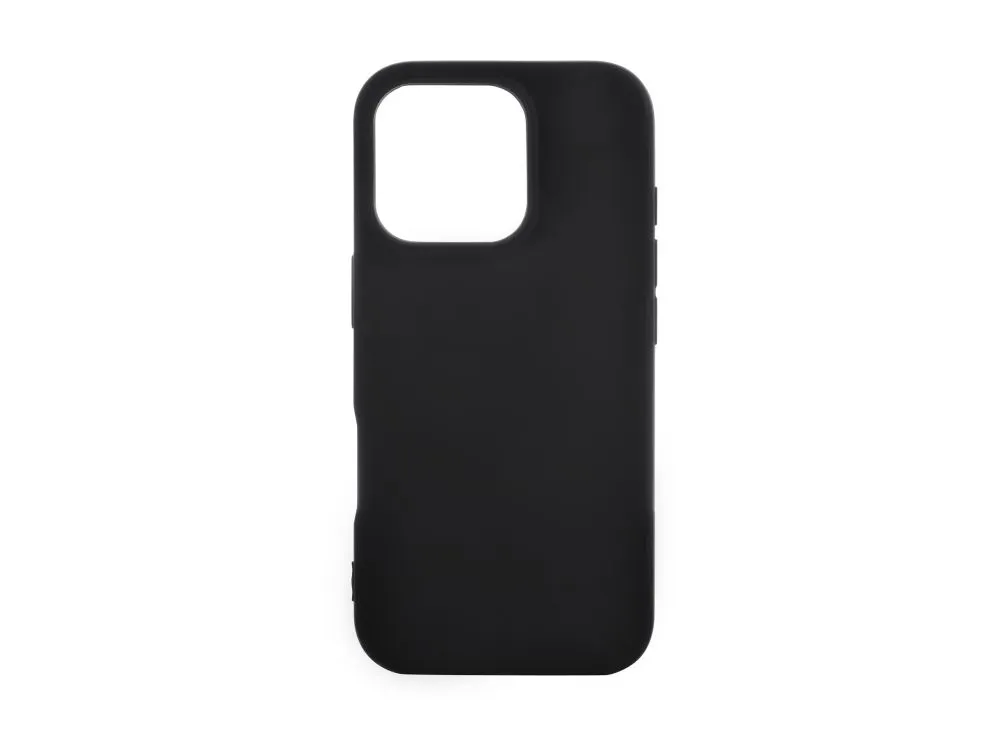GRE8T - Bagsidecover til mobiltelefon - termoplastisk polyuretan (TPU) - sort - for Apple iPhone 16 Pro Max
