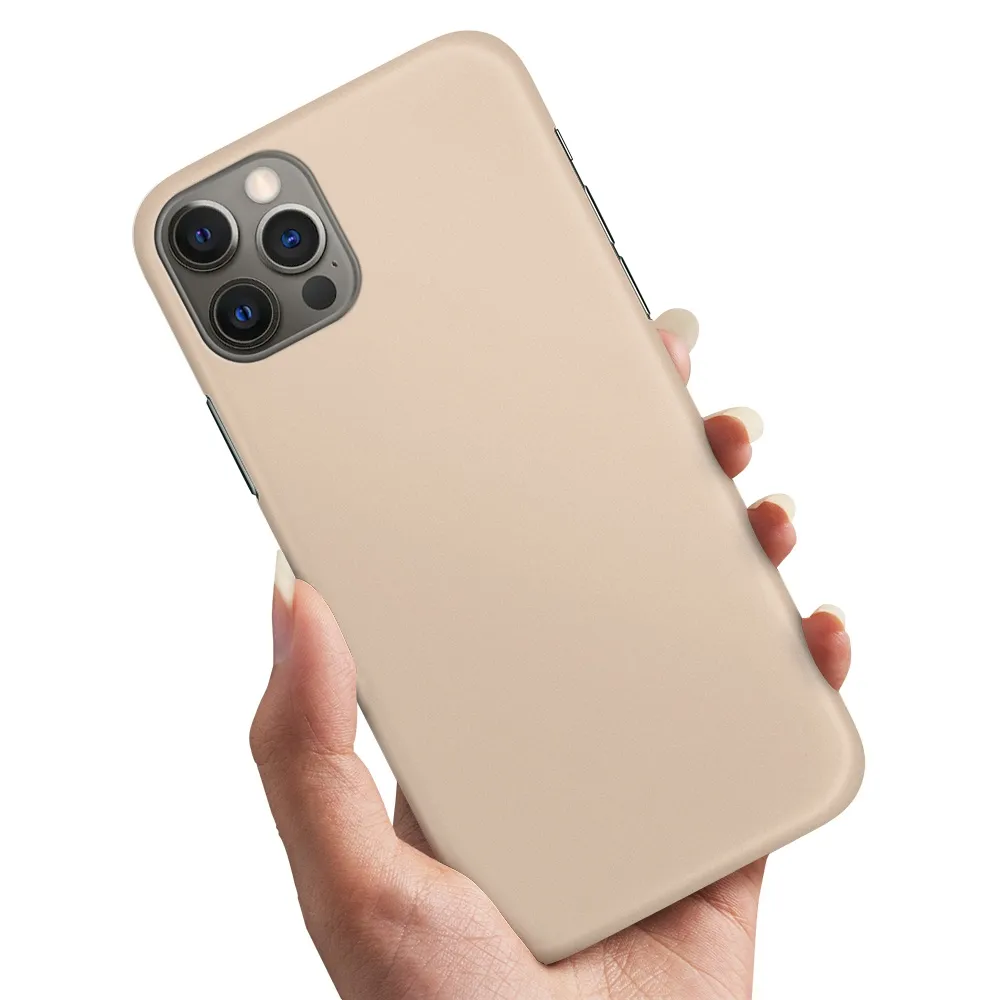 Deksel / Mobildeksel til iPhone 16 Pro - Beige