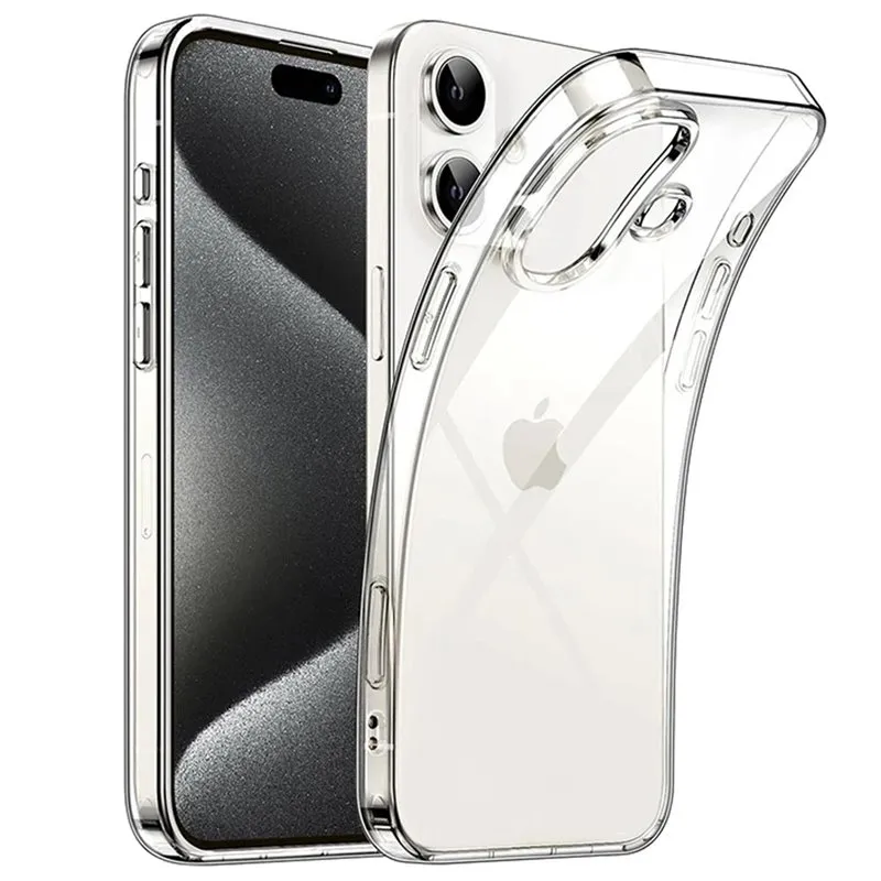 Silikondeksel gjenomsiktig til Apple iPhone 16
