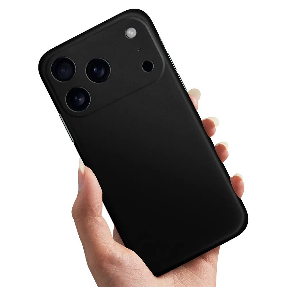Deksel / Mobildeksel til iPhone 17 Pro Max - Svart