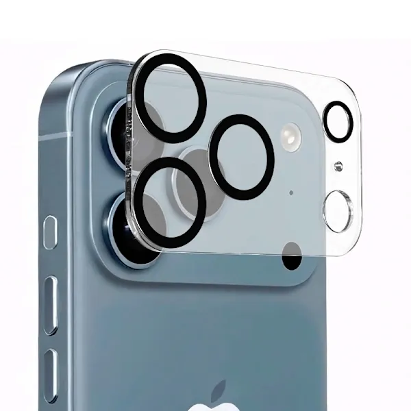 2-pakning iPhone 17 Pro kameralinsebeskyttelse Herdet glass