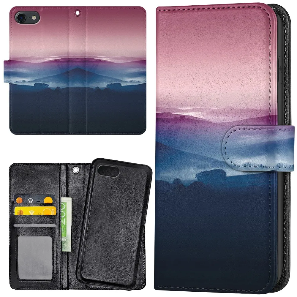 iPhone 16e/17e - Lommebok Deksel Fargerike Daler