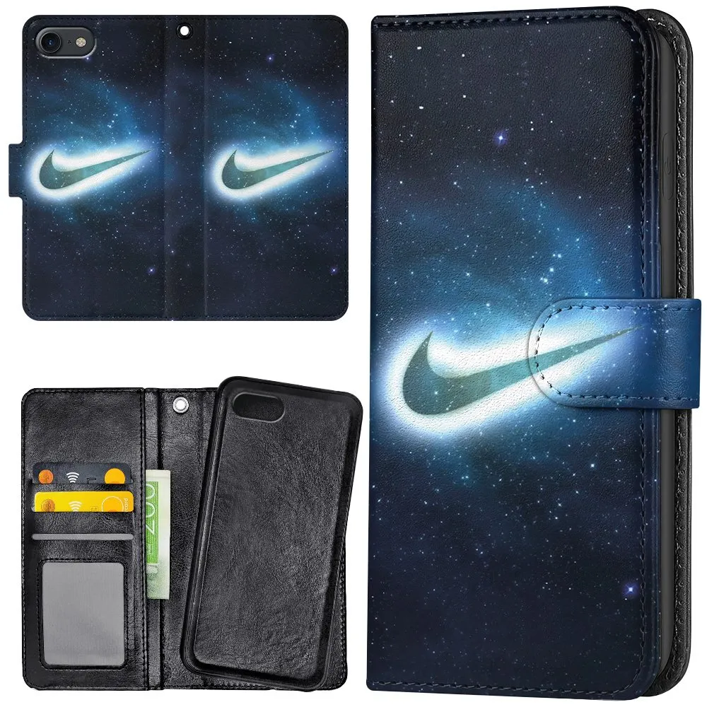 iPhone 16e/17e - Lommebok Deksel Nike Ytre Rom
