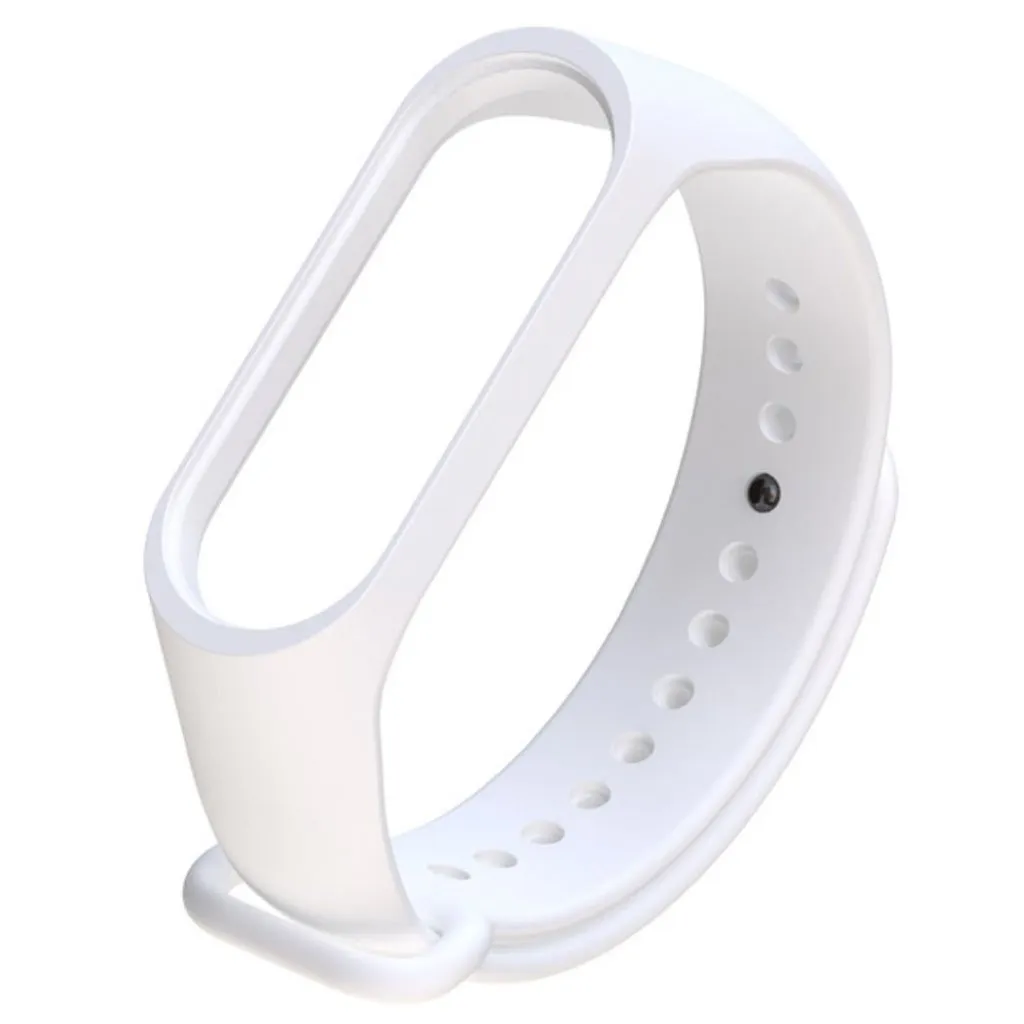 Xiaomi Mi Smart Armbånd 4 Silikon Klokkereim - Hvit