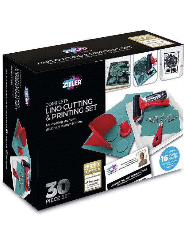 Zieler Linoleum Prints. Starter set 30 piece
