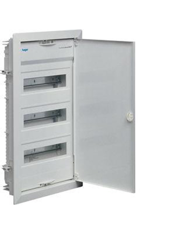 Hager Dis enclosure flush mounted 3 row 36m