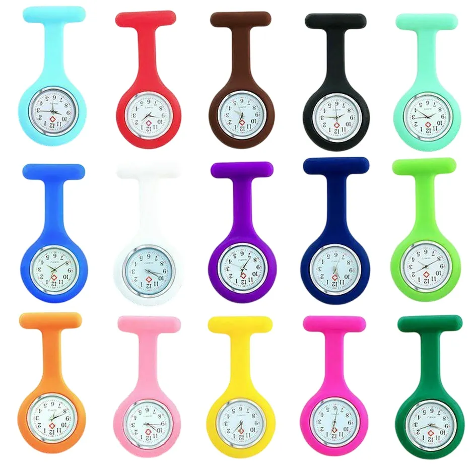 Sykepleierklokke Pleieklokke Pleie-ur. 15 Ulike farger
