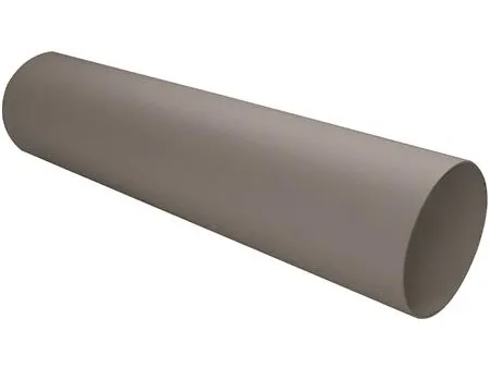 Fresh plastsystem 150, grå PVC, plastrør Ø150 mm, længde 1000 mm.