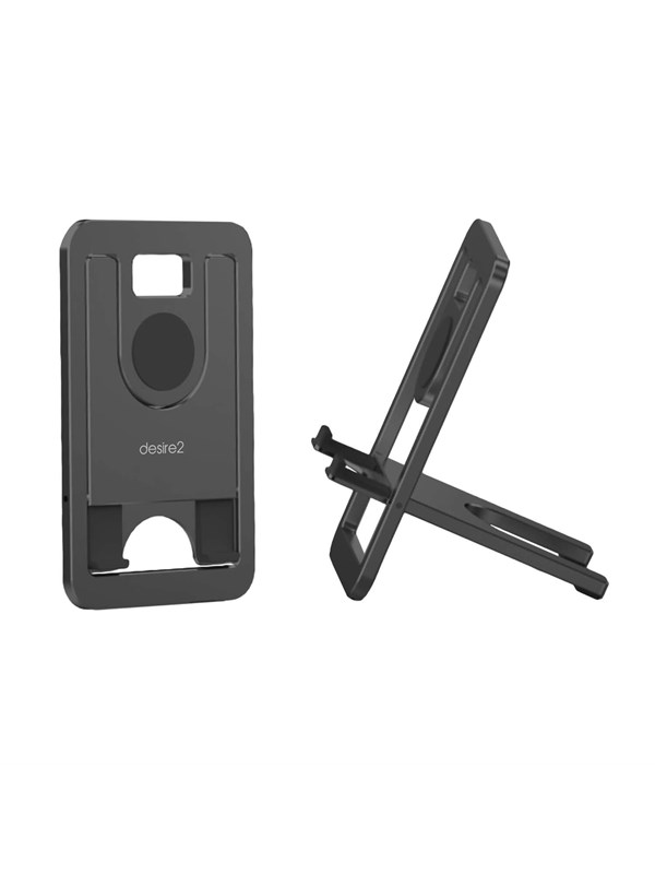 Desire2 Ultra-Thin Aluminum Phone Holder Dark Gray