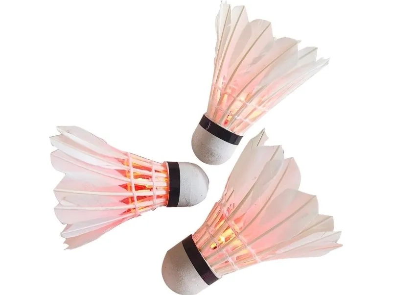Enero badmintonfjær 3 stk LED