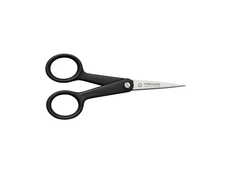 Fiskars 1074541, Voksen, Rett kutt, Enkelt, Svart, Rustfritt stål, Rustfritt stål, Universal