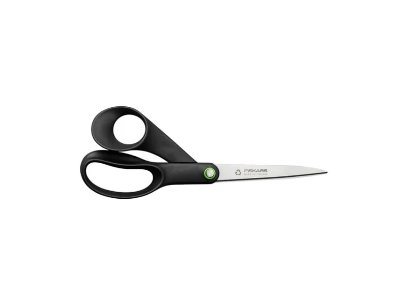 Fiskars 1074547, Voksen, Rett kutt, Single/enkelt, Sort, Rustfritt stål, Rustfritt stål, Universell