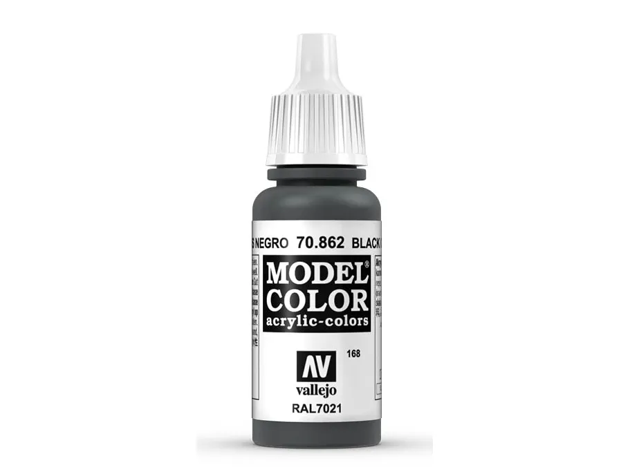 Vallejo 70.862, 17 ml, Grå, Matte, Flaske