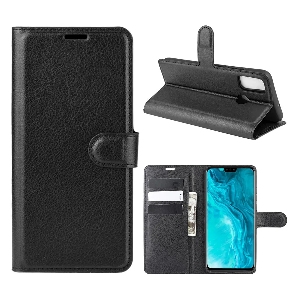 Classic Honor 9X Lite flip etui - Svart