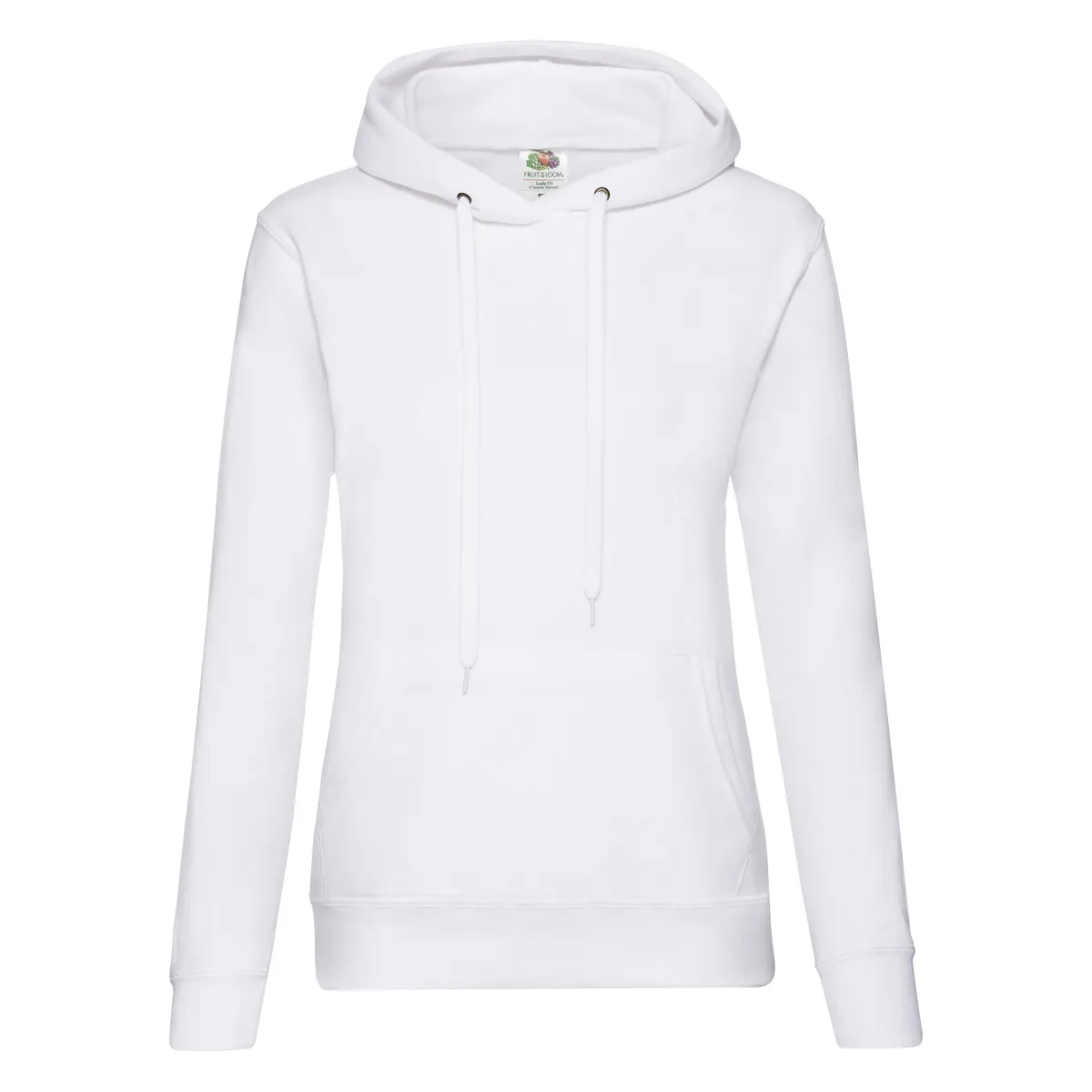 Fruit Of The Loom Womens/Ladies Classic Hooded Lady Fit Sweatshirt