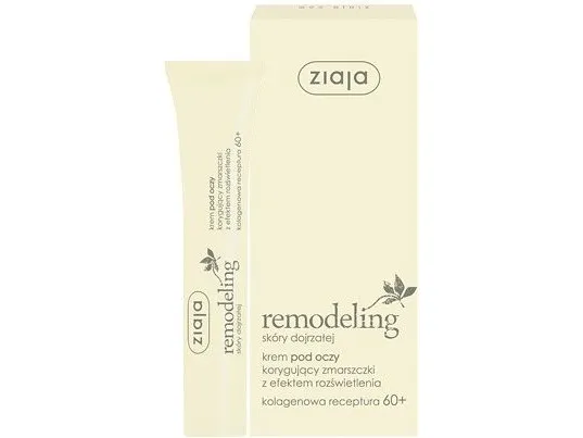 Ziaja Remodeling Wrinkle-Correcting Eye Creme 60+ 15 ml