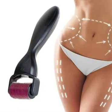 Drs Dermaroller med 1200 Titannåler 1.0 mm for Kropp og Lår