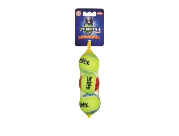 Nobby Tennis ball with squeeker, Hund, Ball, Flerfarget, 6,5 cm