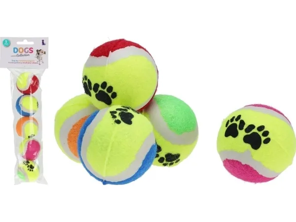 Dogs Collection PILKA tennisballer til hund 5 stk