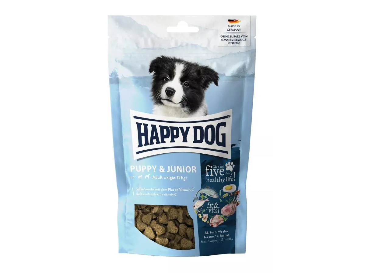 Happy Dog 61289, Snacks, Hund, Valp, Fjærfe, Ris, 100 g