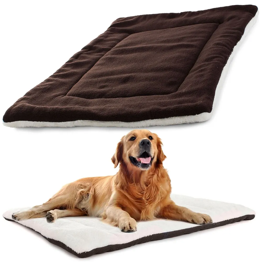 Hundematte - Liggeunderlag for hunder - Mörkbrun (XL)