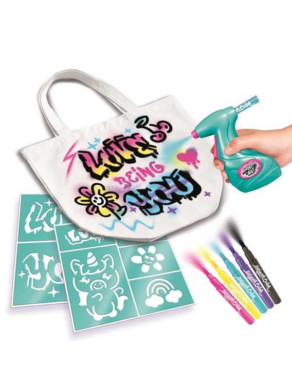 Airbrush Plush AIRBRUSH ART FASHION DESIGN KIT