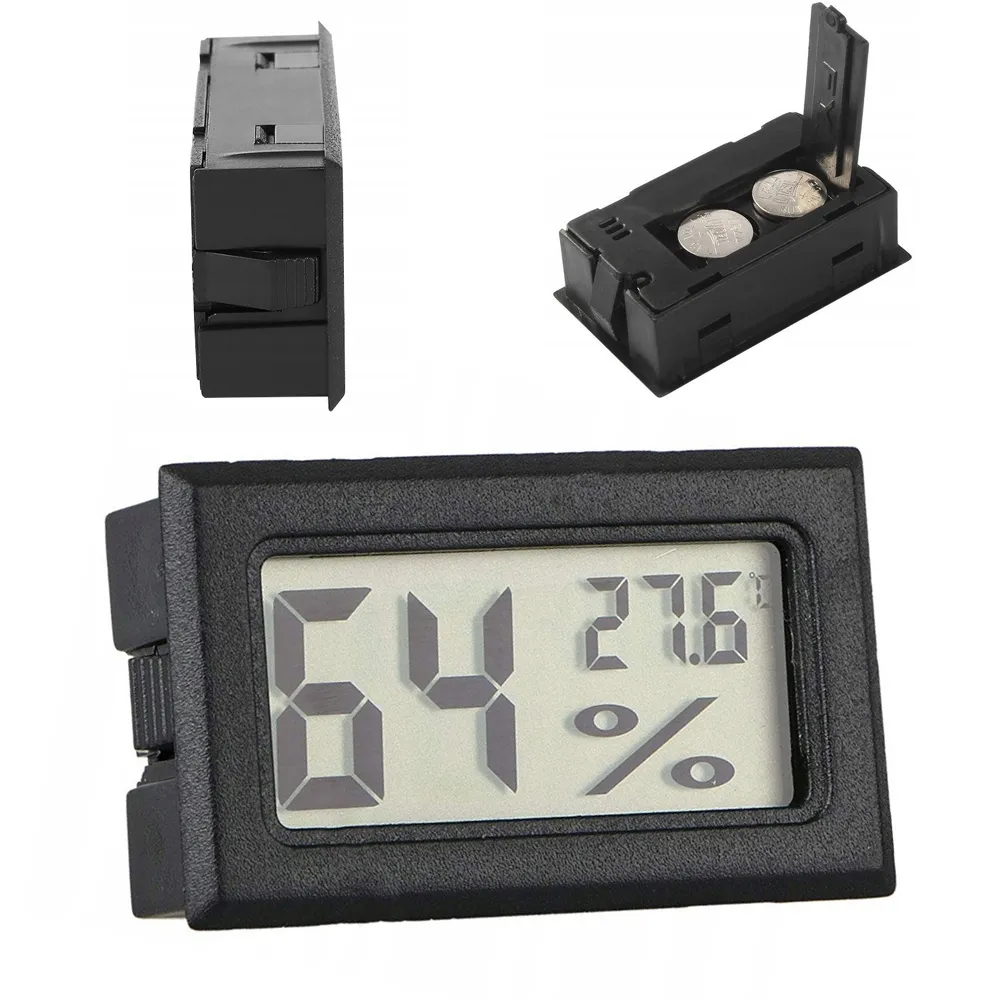 Hygrometer & Termometer - Måler luftfuktighet & temperatur