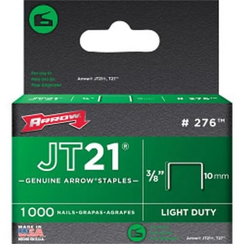 Arrow JT21 T27 Staples (Pack Of 1000)