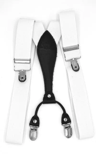 Hvite elegante seler