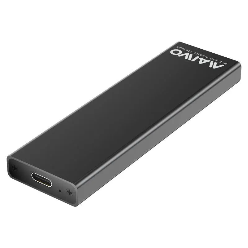 Maiwo K1688S M.2 SATSSD til USB C Gen1 5Gbps Ekstern oppbevaringshytte B-Key og B & M Key Aluminium
