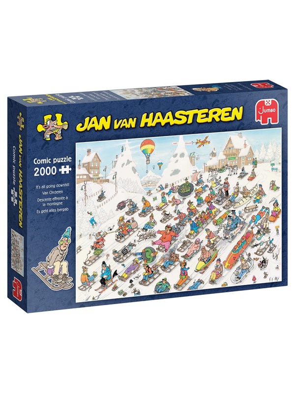Jumbo Jan van Haasteren Jigsaw Puzzle - From Below! - 2000 pcs. Gulv