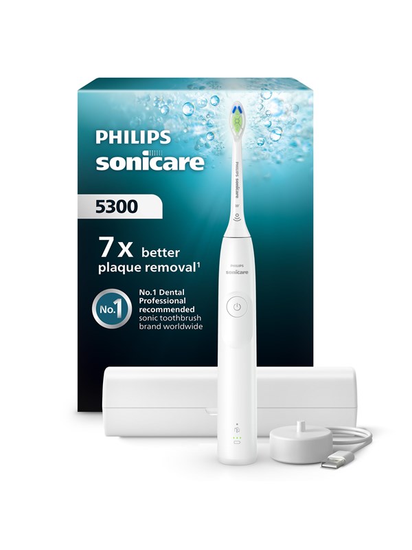 Philips Elektrisk tannbørste Sonicare 5300 series HX7108/02 - white