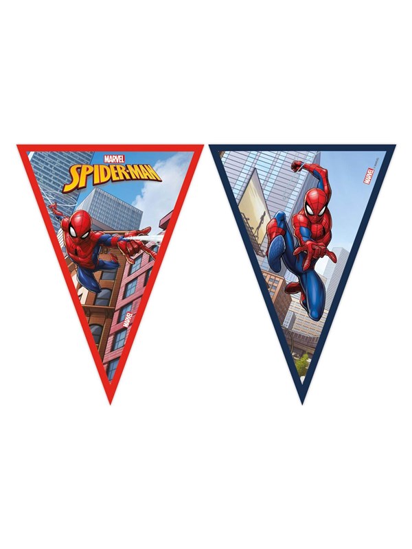 Globos Paper Bunting FSC Spider-Man 3mtr.