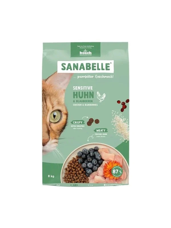 Bosch Sanabelle Sensitive Chicken - dry cat food - 8kg