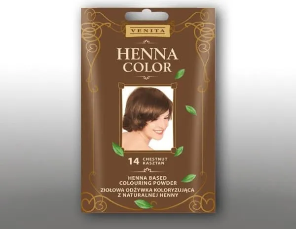 Venita Herbal Conditioner Henna Color 30g 14 kastanje