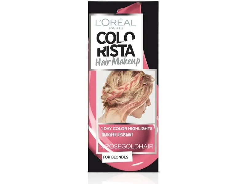 L`Oreal Colorista Hair Makeup Rose Gold Hair 30ml